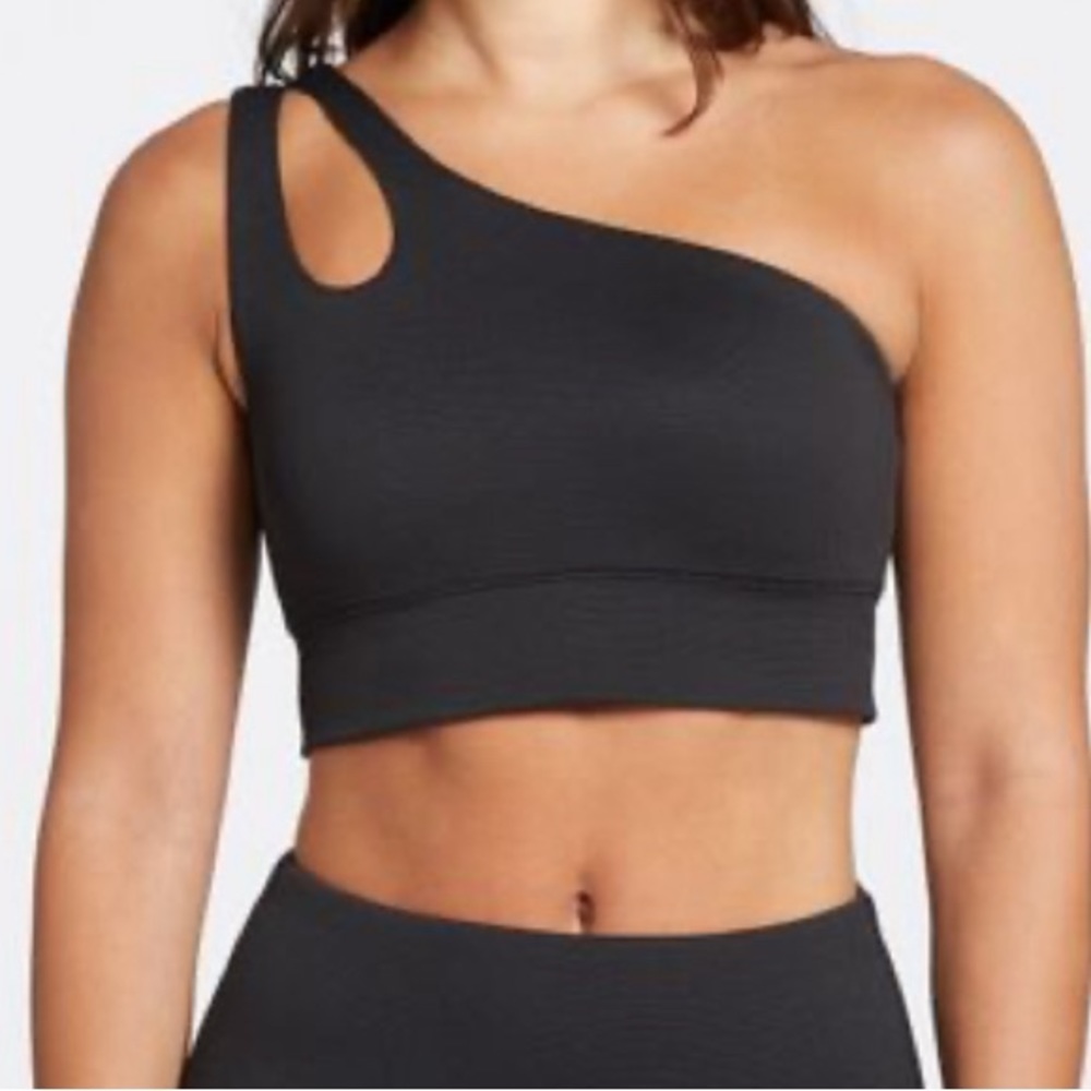 CALIA One Shoulder Long Line Bikini Top